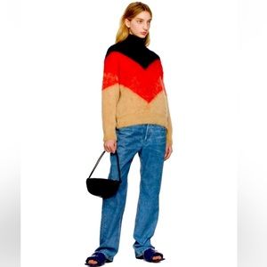 Bottega Veneta half moon strap pouch